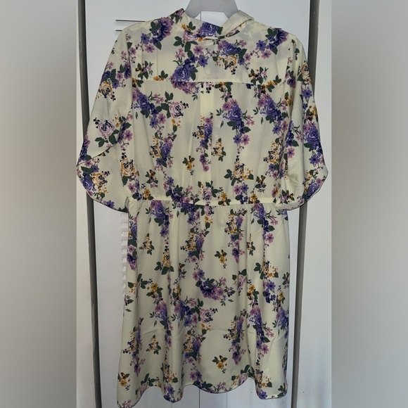 NWT MPH COLLECTION FLORAL DRESS Size 3X (fits more like 2X) - Picture 7 of 7